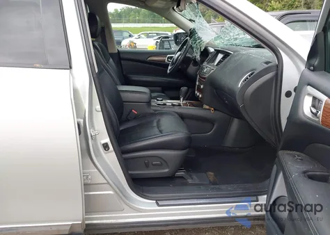 2019 Nissan Pathfinder Platinum из США, поврежденный, VIN 5N1DR2MM9KC609892